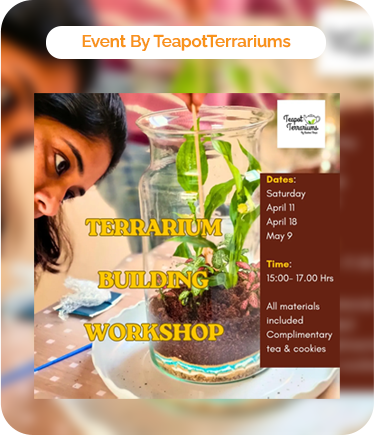 Botany meets Creativity 💚 Plant workshops & gifts Terrariums, kokedamas & moss art for sale